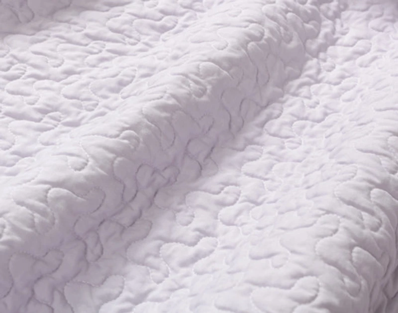 Evelyn Recycled Polyester Coverlet Set, Botanical, Blue,