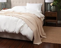 Muslin Gauze Blanket - Natural - Queen