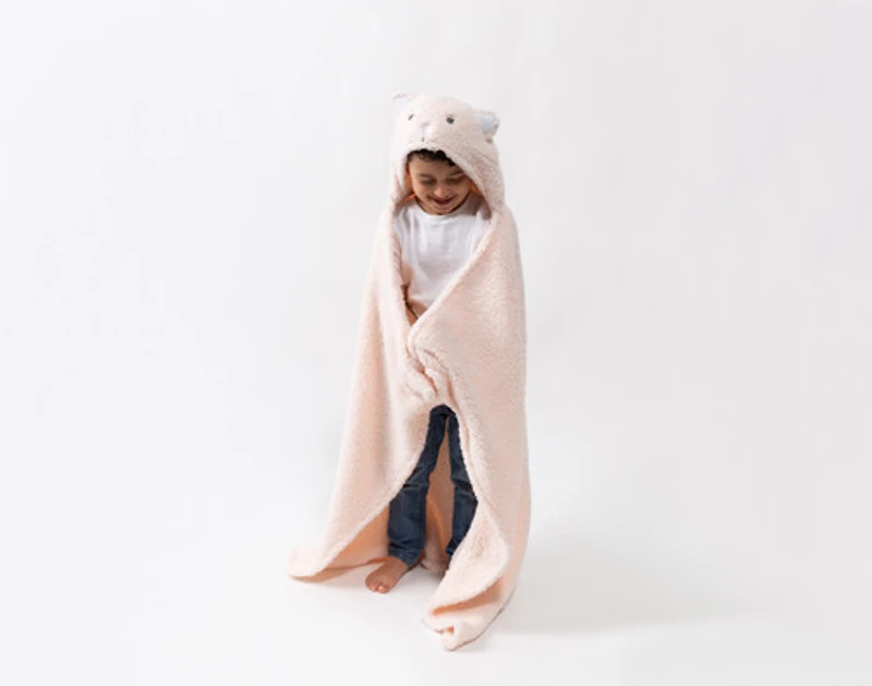 Hooded Animal Throw