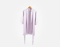 Silk Blend Kimono Robe