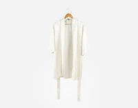 Silk Blend Kimono Robe