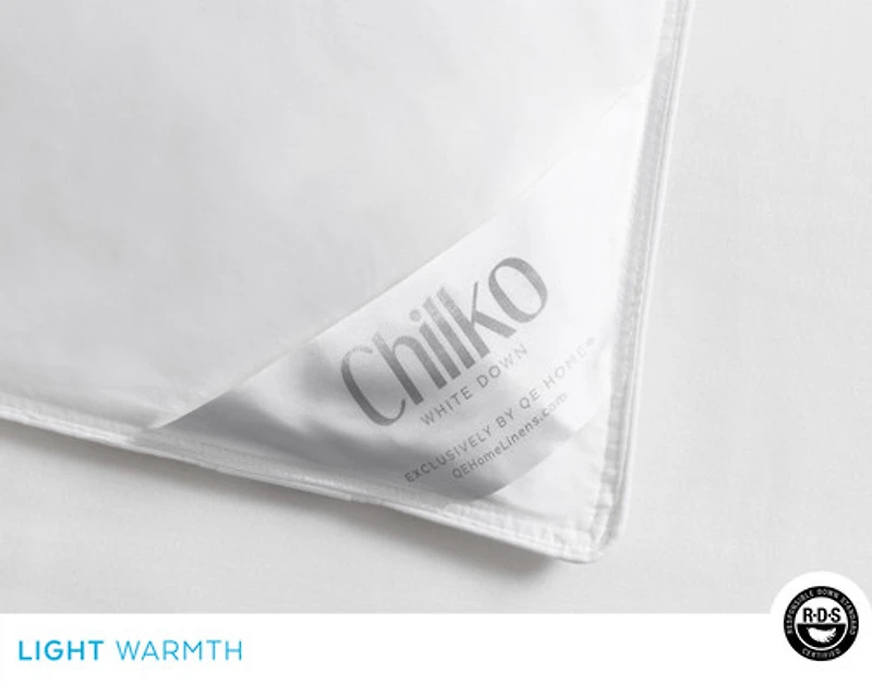 Chilko White Down Duvet,