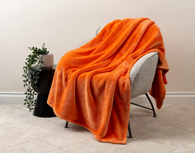 Velvet Plush Throw - Sundown