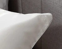 100% Mulberry Silk Piped Edge Pillow Sham