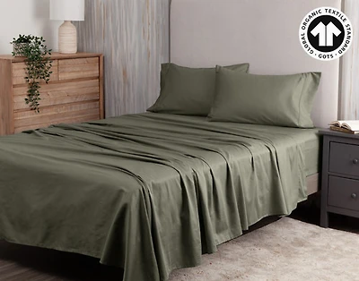 300TC Organic Cotton Sheet Set