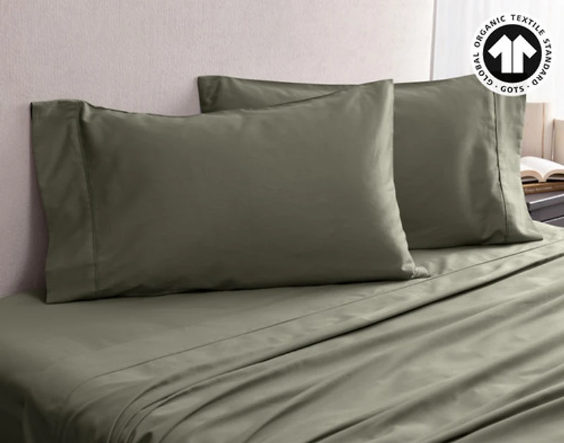 300TC Organic Cotton Sheet Set