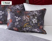 Renoir Floral Duvet Cover, TENCEL Lyocell, Floral, Purple, Double