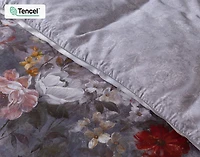 Renoir Floral Duvet Cover, TENCEL Lyocell, Floral, Purple, Double