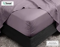 BeechBliss TENCEL Modal Fitted Sheet - Purple Haze