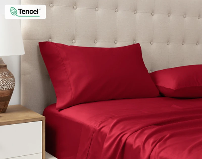 500TC Eucalyptus Luxe TENCEL Lyocell Sheet Set Pillowcases