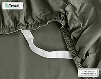 500TC Eucalyptus Luxe TENCEL Lyocell Sheet Set Fitted