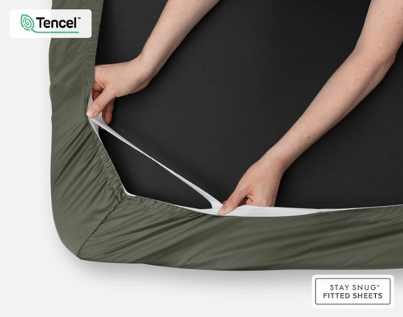 500TC Eucalyptus Luxe TENCEL Lyocell Sheet Set Fitted