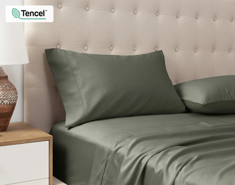 500TC Eucalyptus Luxe TENCEL Lyocell Sheet Set Pillowcases