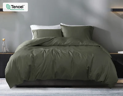 500TC Eucalyptus Luxe TENCEL Lyocell Sheet Set Duvet Cover