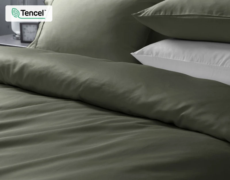 500TC Eucalyptus Luxe TENCEL Lyocell Sheet Set Duvet Cover