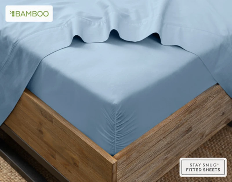 310TC Bamboo Cotton Fitted Sheet