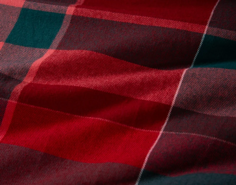 Organic Cotton Flannel Duvet Cover Set