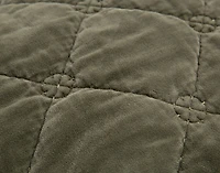 Silas Quilt Set, Geometric, Green,