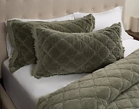 Silas Quilt Set, Geometric, Green,
