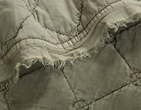 Silas Quilt Set, Geometric, Green,