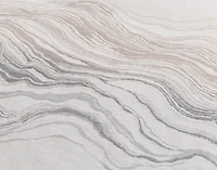 Striation Duvet Cover, Cotton, Geometric, Beige,