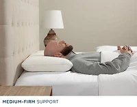 Respira Latex Foam Pillow, White