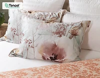 Lastlight Pillow Sham, Floral, White,