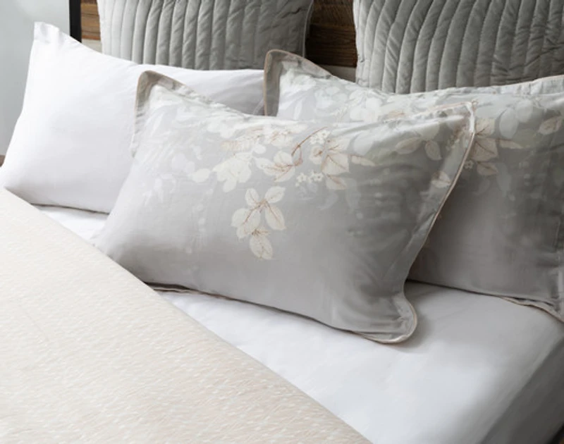 Greensleeves Pillow Sham, Floral, Queen