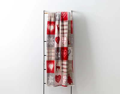 Holiday Fleece Throw