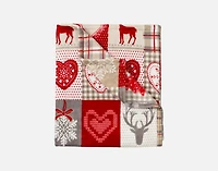 Holiday Fleece Throw