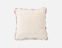 Bubble Faux Fur Square Cushion