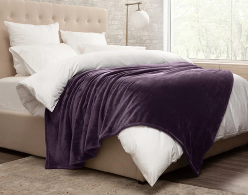Cashmere Touch Fleece Blanket