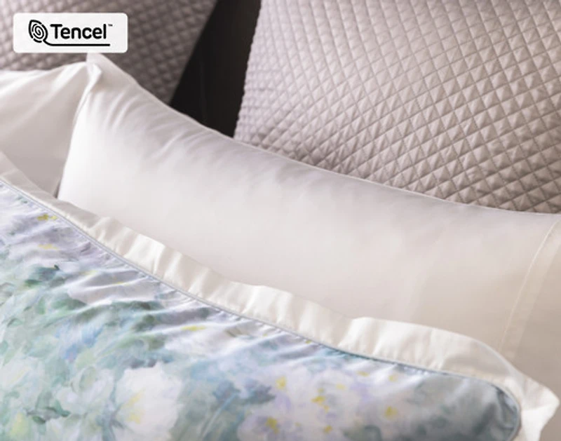 Persuasion Floral Pillow Sham, Floral, White,