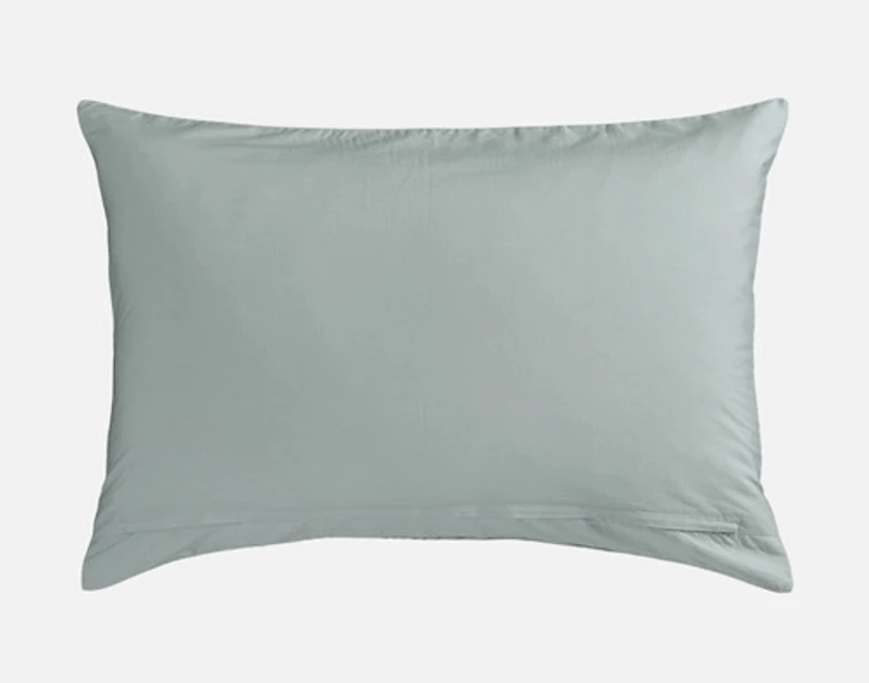 Tempo Pillow Sham, Geometric, Green, Queen