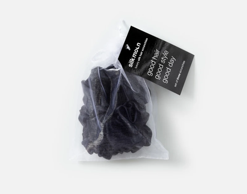 100% Mulberry Silk Scrunchies