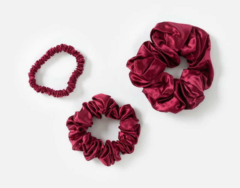 100% Mulberry Silk Scrunchies