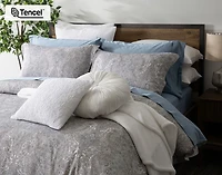 Bayview Duvet Cover, Paisley, Green,