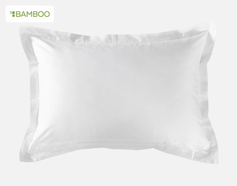 Monroe White Pillow Sham, Geometric,