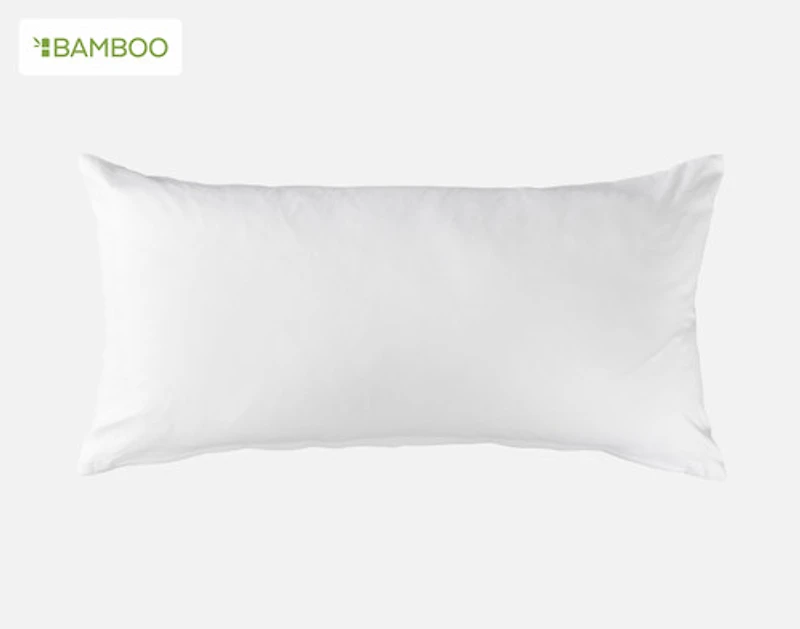 Monroe White Boudoir Pillow Cover, Geometric, Black, 24" x 12"