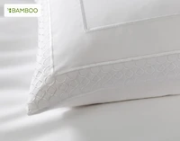 Monroe White Boudoir Pillow Cover, Geometric, Black, 24" x 12"