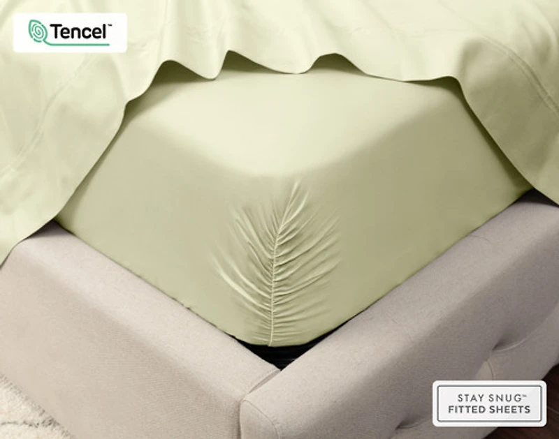 Eucalyptus Luxe Fitted Sheet - Springhill