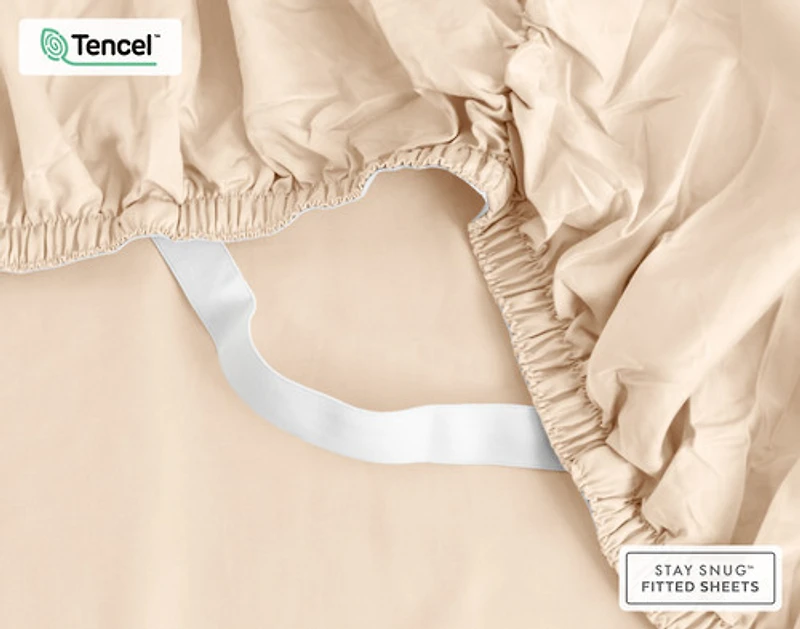 500TC Eucalyptus Luxe TENCEL Lyocell Sheet Set Fitted