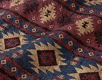 Deer Creek Cotton Quilt Set, Scenic, Brown, Queen
