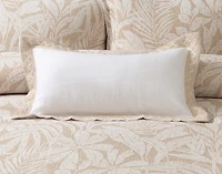 Dorado Duvet Cover, Cotton, Botanical, Beige,
