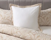 Dorado Euro Sham, Geometric, White, 26" x 26"