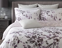 Casano Square Cushion Cover, Geometric, Grey, 18" x 18"