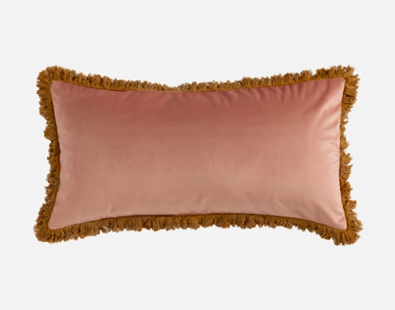 Rosetti Boudoir Pillow Cover, Pink, 24" x 12"