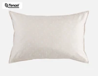 Tarna Contemporary Pillow Sham, Geometric, Orange,