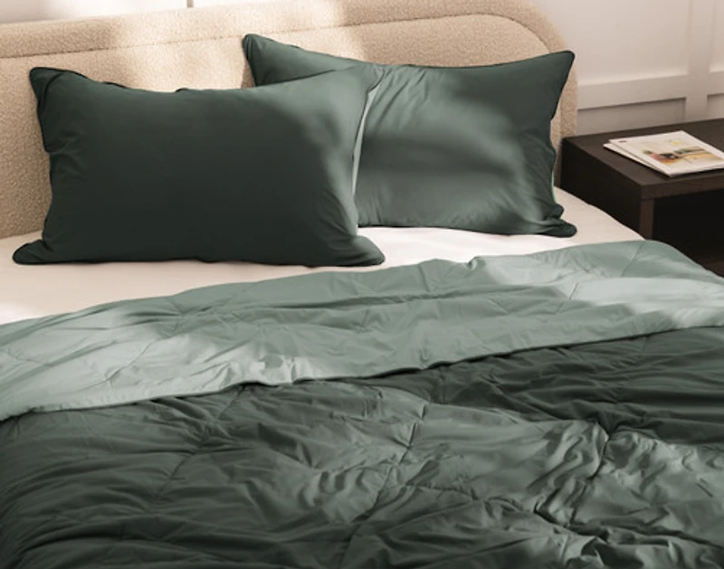 Cool Bedding For Hot Sleepers Bundle - Balsam, Green