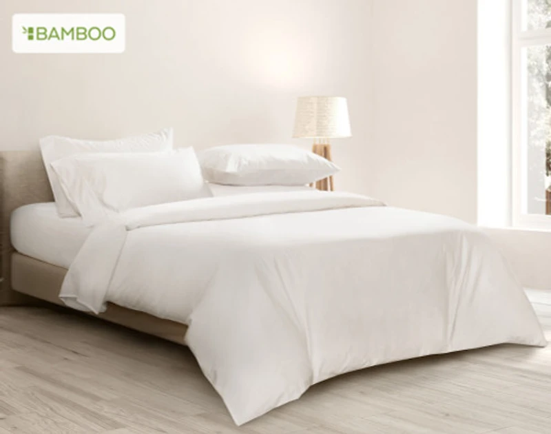 3-Piece Fresh Start Bedding Bundle - White,